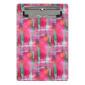 日曜日のまぶしさの抽象芸術の色彩の鮮やかな水彩画 ミニクリップボード (正面)