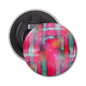 日曜日のまぶしさの抽象芸術の色彩の鮮やかな水彩画 栓抜き (正面)