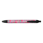 日曜日のまぶしさの抽象芸術の色彩の鮮やかな水彩画 黒ボールペン (裏面)