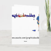 日曜日のアメリカヘラジカカードの産出 カード (裏面)