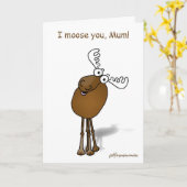 日曜日のアメリカヘラジカカードの産出 カード (黄色い花)