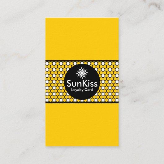 日曜日のキスのhexaスタンプカード ロイヤリティカード (裏面)