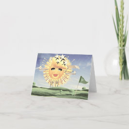 日曜日のゴルフ！ サンキューカード