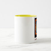 日曜日のシンボルや象徴--あなたの割り当てられる照るため ツートーンマグカップ (中央)