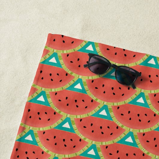 日曜日のステップのおもしろい ビーチタオル (インサイチュ)