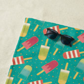 日曜日のステップのおもしろい ビーチタオル (インサイチュ)