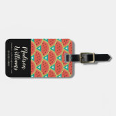 日曜日のステップのおもしろい ラゲッジタグ (正面横)