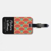 日曜日のステップのおもしろい ラゲッジタグ (裏面横)