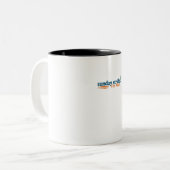 日曜日のストリー感じズ生活 – 通電週末の散歩 ツートーンマグカップ (正面左)