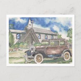 日曜日のソーシャル ポストカード