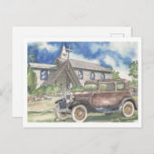 日曜日のソーシャル ポストカード (正面/裏面)