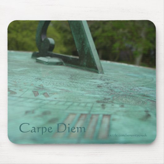 日曜日のダイヤルのマウスパッド マウスパッド (正面)