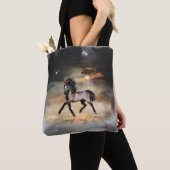 日曜日のダンサーの馬のトート トートバッグ (クローズアップ)