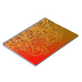 日曜日のドラゴン(ライン) ノートブック (左側)