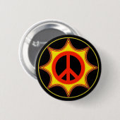 日曜日のピースサイン 缶バッジ (正面&裏面)