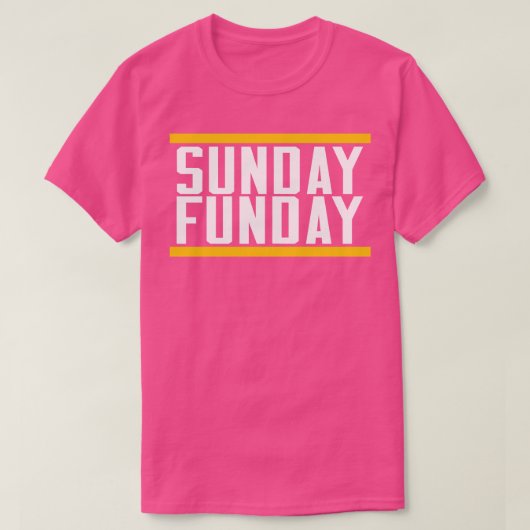 日曜日のファンデイ1 Tシャツ (デザイン正面)