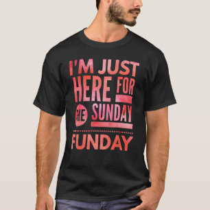 日曜日のファンデーサッカースポーツおもしろいサッカー_4 Tシャツ