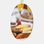 日曜日のブランチ セラミックオーナメント (左)
