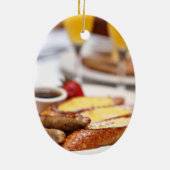 日曜日のブランチ セラミックオーナメント (裏面)
