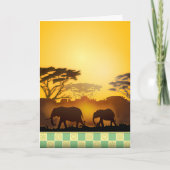 日曜日の上昇 カード (正面)