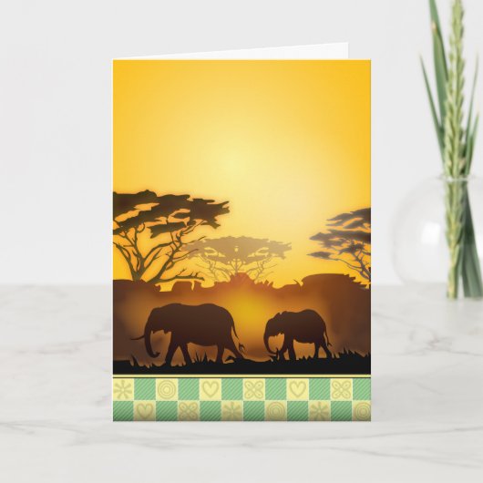 日曜日の上昇 カード (正面)