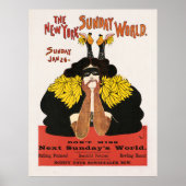 日曜日の世界 ポスター (正面)