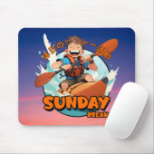 日曜日の休憩 | マウスパッド (マウス)