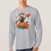 日曜日の休憩 | メンズ長袖 Tシャツ (正面)