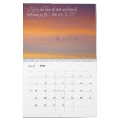 日曜日の僅かカレンダー カレンダー (3月 2021)