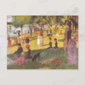 日曜日の午後の勉強 ポストカード (正面)