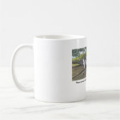 "日曜日の午後のBocce " コーヒーマグカップ (左)