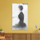 日曜日の午後勉強 キャンバスプリント (インサイチュ (リビング))