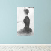 日曜日の午後勉強 キャンバスプリント (インサイチュ (ウッドフロア))