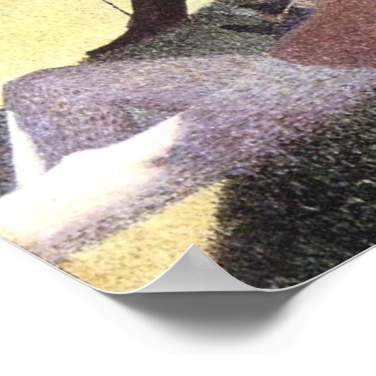 日曜日の午後 ポスター (角)