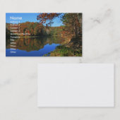 日曜日の午後 名刺 (正面/裏面)