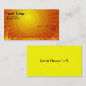 日曜日の名刺 名刺 (正面/裏面)