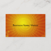 日曜日の名刺 名刺 (裏面)