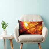 日曜日の噴火-巨大な卓越性 ランバークッション (椅子)