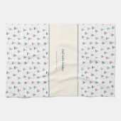 日曜日の帆船 nautical キッチンタオル (横)