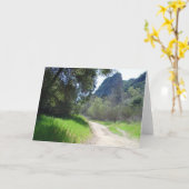 日曜日の散歩 カード (黄色い花)