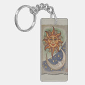 日曜日の月及び星 キーホルダー (正面左)