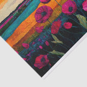 日曜日の朝の日の出，国鮮やか教会 薄葉紙 (詳細)