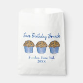 日曜日の朝食パーティーブルーベリームフィン フェイバーバッグ (正面)