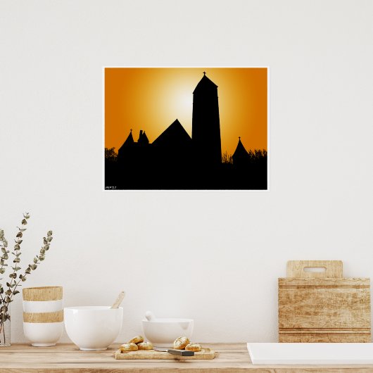 日曜日の朝 ポスター (キッチン)