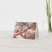 日曜日の水浴者- カード (正面)