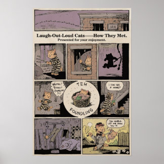 日曜日の漫画#1 ポスター