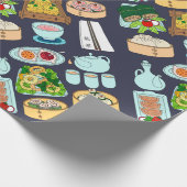 日曜日の点心 ラッピングペーパー (角)