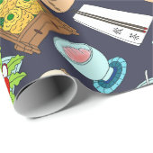 日曜日の点心 ラッピングペーパー (ロールコーナー)