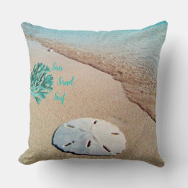 日曜日の砂の波 クッション