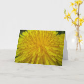 日曜日の破烈の挨拶状 カード (黄色い花)